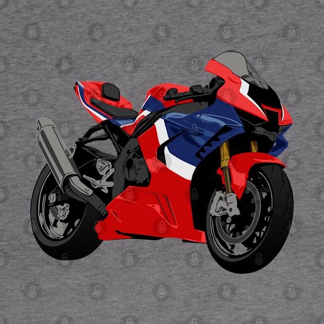 CBR1000RR Bike Illustration by KAM Std